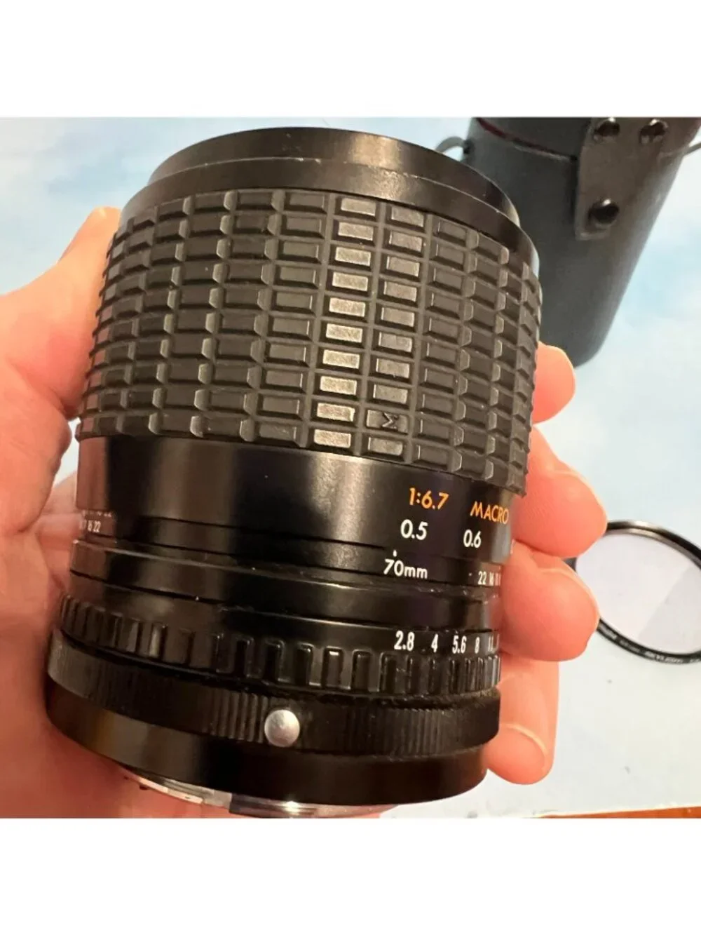 VTG Sigma Zoom Master 35-70mm 1:2.8-4 Japan Made Camera Lens w/ Filter & Case